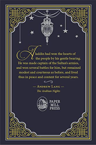 The Arabian Nights, Classic Middle Eastern Folk Tales, (Aladdin, Ali Baba and the Forty Thieves), Ribbon Page Marker, Perfect for Gifting - Retail Maharaj