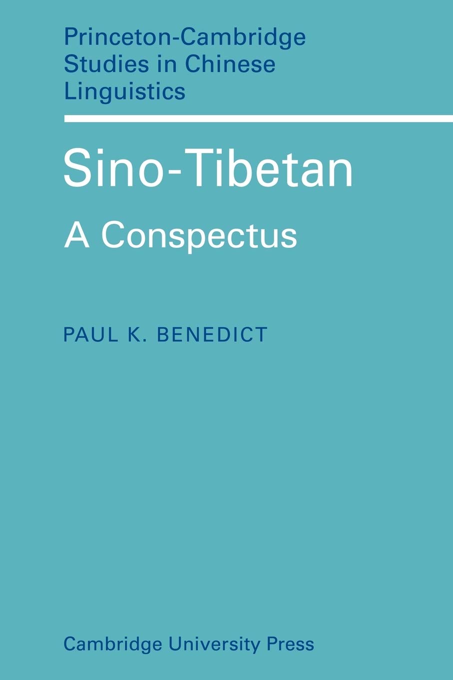 Sino-tibetan: A Conspectus - Retail Maharaj