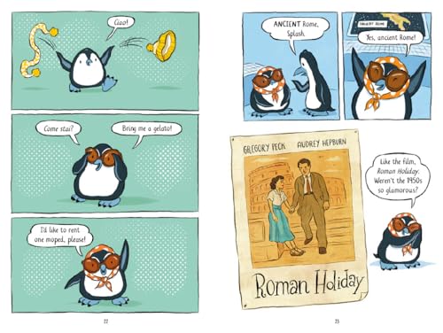 Pablo and Splash: Roman Holiday: The hilarious kids' graphic novel series about time-travelling penguins - Retail Maharaj