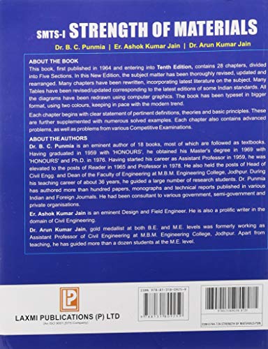 Smts - I Strength Of Materials - Retail Maharaj
