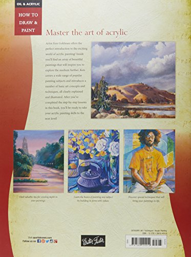 Oil & Acrylic: Acrylic 1: Learn the basics of acrylic painting (How to Draw & Paint) - Retail Maharaj