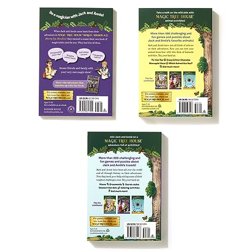 Magic Tree House Box of Puzzles, Games, and Activities (3 Book Set) - Retail Maharaj