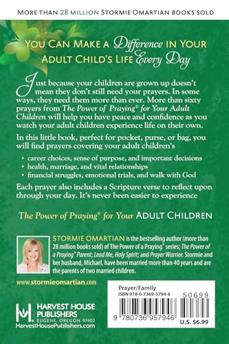 The Power of Praying for Your Adult Children: Book of Prayers - Retail Maharaj