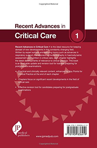 RECENT ADVANCES IN CRITICAL CARE-1 - Retail Maharaj