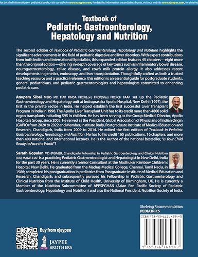 TEXTBOOK OF PEDIATRIC GASTROENTEROLOGY, HEPATOLOGY AND NUTRITION - Retail Maharaj