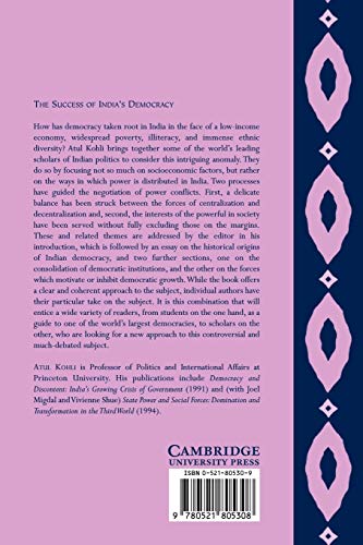 The Success of India's Democracy: 6 (Contemporary South Asia) - Retail Maharaj