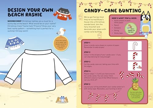 Bluey: Christmas Craft: A festive activity book for kids - Retail Maharaj