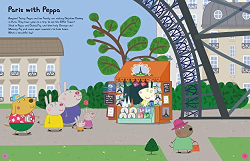 Peppa Pig: Peppa's Travels: Sticker Scenes Book - Retail Maharaj