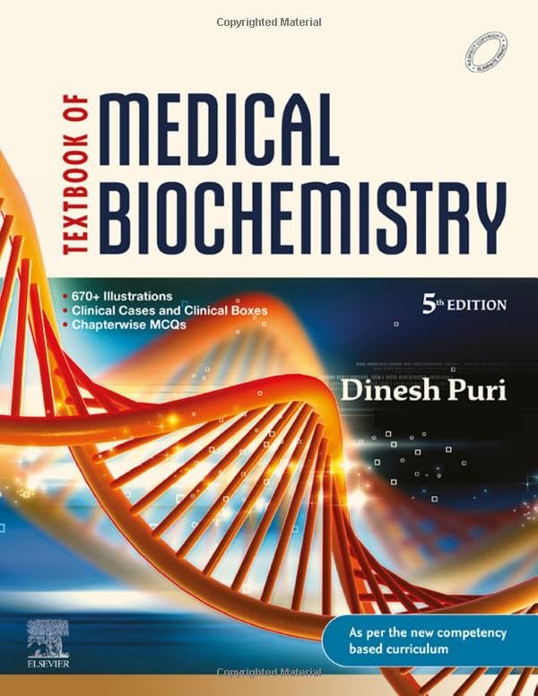 Textbook Of Medical Biochemistry With Access Code 5Ed (Pb 2023) - Retail Maharaj
