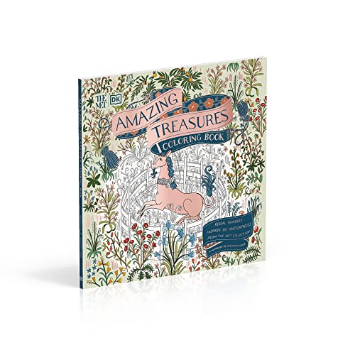 The Met Amazing Treasures Coloring Book: Reveal Wonders Inspired by Masterpieces from The Met Collection (DK The Met) - Retail Maharaj