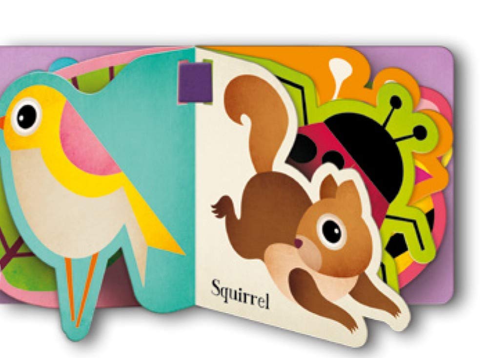 Hoot's Nature Trail - Buggy Cutout Book - The Perfect Accessory for your Baby's Stroller (Hoot Books) - Retail Maharaj
