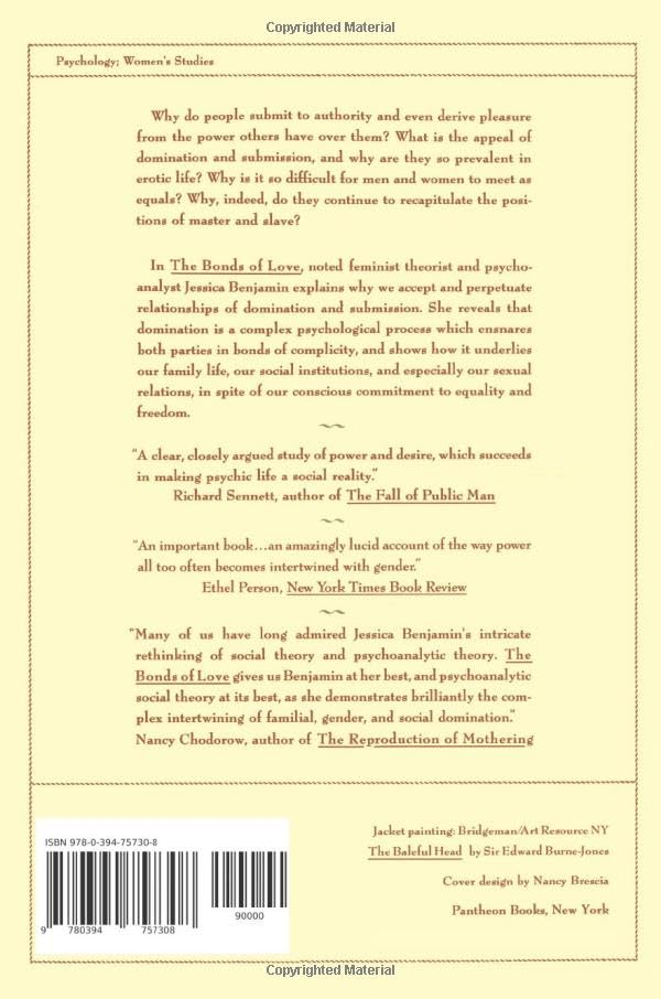 The Bonds of Love: Psychoanalysis, Feminism, and the Problem of Domincation - Retail Maharaj