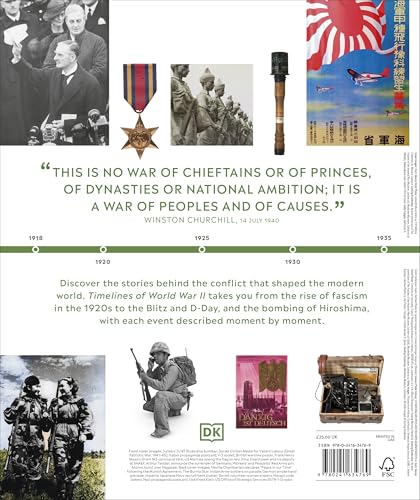 Timelines of World War II (DK Timelines) - Retail Maharaj