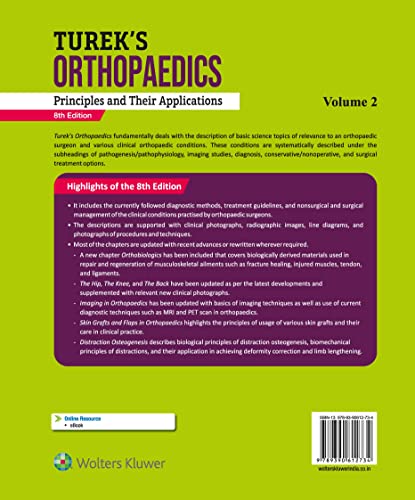 Turek’s Orthopedics Principles and Their Applications, Vol 1, 8ed - Retail Maharaj