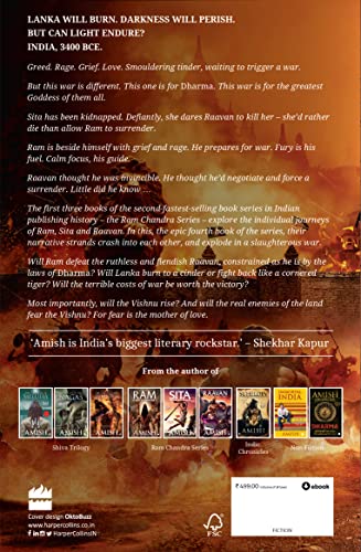 War Of Lanka (Ram Chandra Series Book 4) - Retail Maharaj