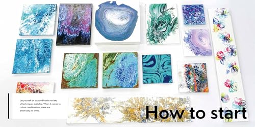 Acrylic Paint Pouring: 16 Fluid Painting Projects & Creative Techniques - Retail Maharaj