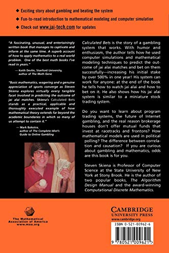 Calculated Bets: Computers, Gambling, and Mathematical Modeling to Win (Outlooks) - Retail Maharaj