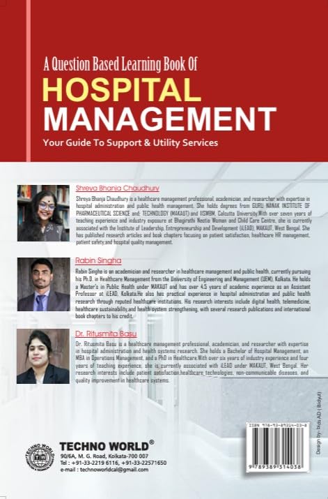 A Question Based Learning Book of Hospital Management (English Version)