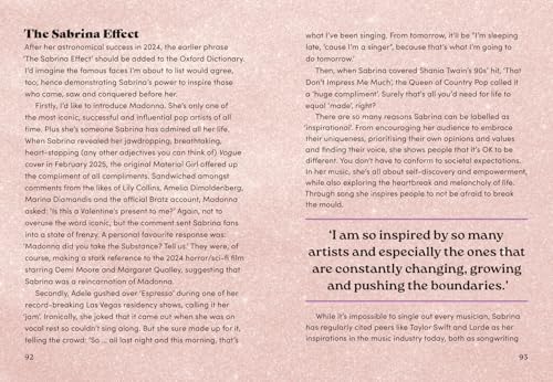 Sabrina Carpenter: The Ultimate Unofficial Short ’n’ Sweet Fanbook: The Ultimate Unofficial Short ’n’ Sweet Fanbook - Retail Maharaj