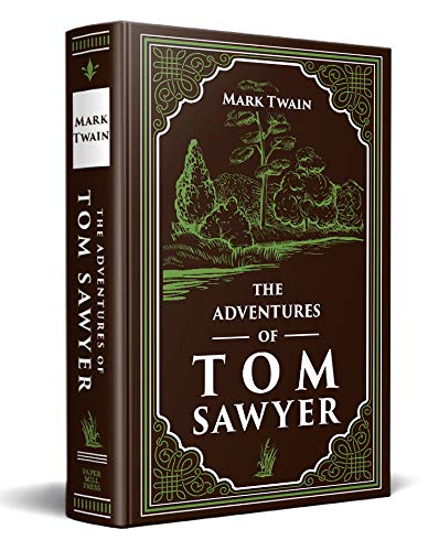 The Adventures of Tom Sawyer Mark Twain Classic (Essential Reading, Adventure, Required Literature) Ribbon Page Marker, Perfect for Gifting - Retail Maharaj