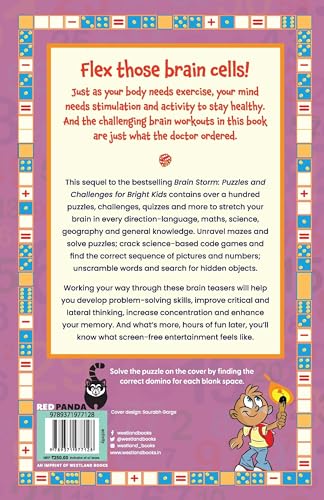 Brain Storm 5: Puzzles and Challenges for Smart Kids - Retail Maharaj