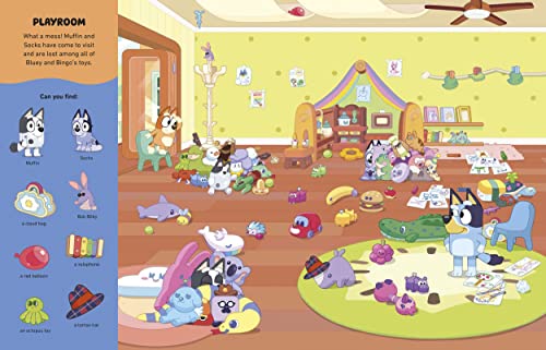Bluey: Where's Bluey?: A Search-and-Find Book - Retail Maharaj