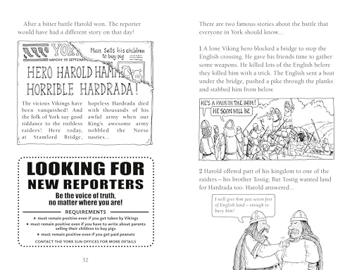 Horrible Histories: York (Newspaper Edition) - Retail Maharaj