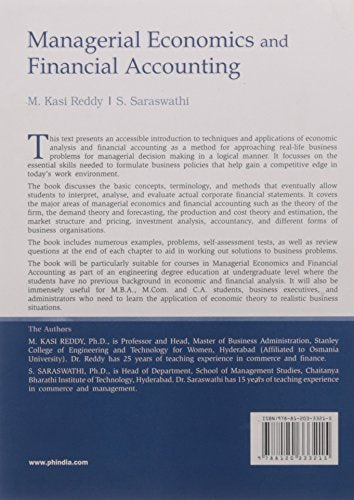 Managerial Economics and Financial Accounting - Retail Maharaj