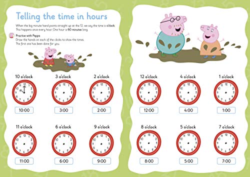 Peppa Pig: Practise with Peppa: Wipe-Clean Telling the Time - Retail Maharaj
