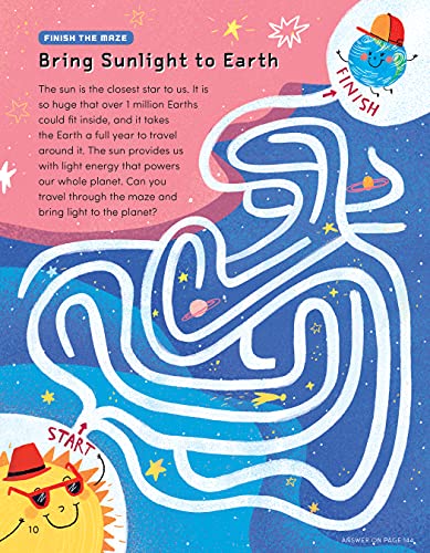 Astronomy Activity Book for Kids: 100+ Fun Ways to Learn About Space and Stargazing - Retail Maharaj