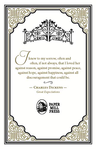 Great Expectations, Charles Dickens, (Classic Literature, Pip the Blacksmith Apprentice, Coming of Age Novel, Essential Reading) Ribbon Page Marker, Perfect for Gifting - Retail Maharaj