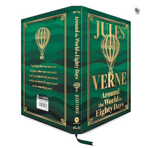 Around the World in Eighty Days (Deluxe Hardbound Edition) (Fingerprint! Classics) - Retail Maharaj