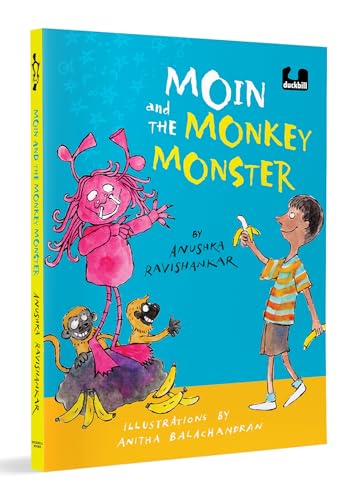 Moin and the Monkey Monster (Book 3): A Funny Story of Friendship Between a Boy and a Monster | Age 8+ - Retail Maharaj