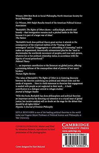 The Rights of Others: Aliens, Residents, and Citizens: 5 (The Seeley Lectures) - Retail Maharaj