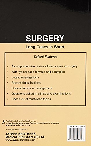 SURGERY LONG CASES IN SHORT - Retail Maharaj
