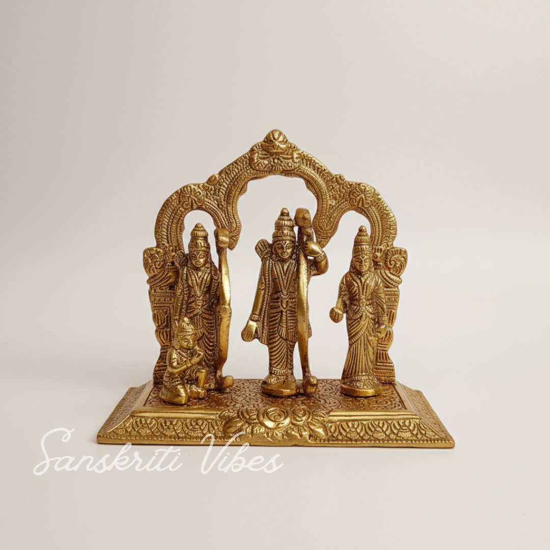 Ram Darbar Statue for Pooja for Home Decor - Retail Maharaj
