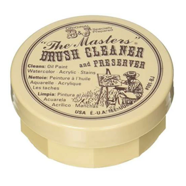 The Masters Artist Brush Cleaner and Preserver for Oil Acrylic and Watercolor Brushes - Retail Maharaj