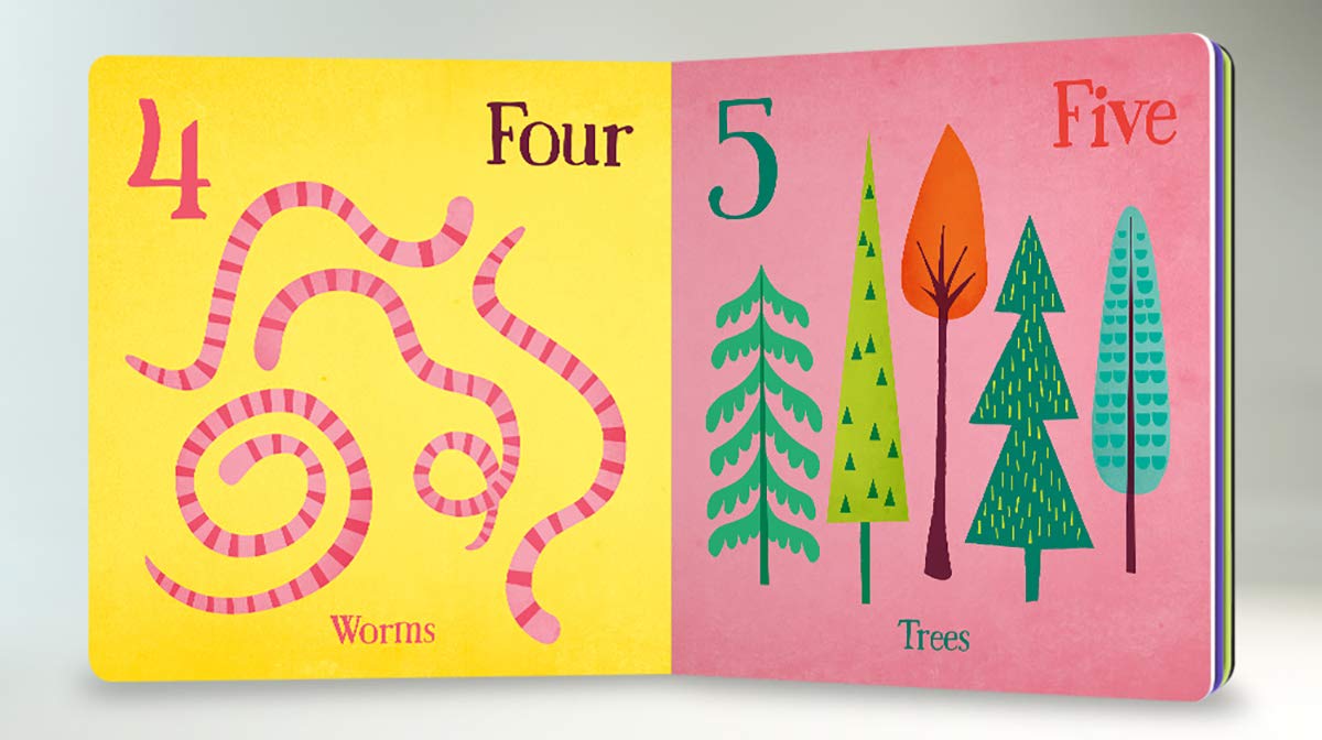 Hoot's First Learning Library - Box Set of Four Bold, Bright, Colourful and Sturdy Board Books (Hoot Books) - Retail Maharaj