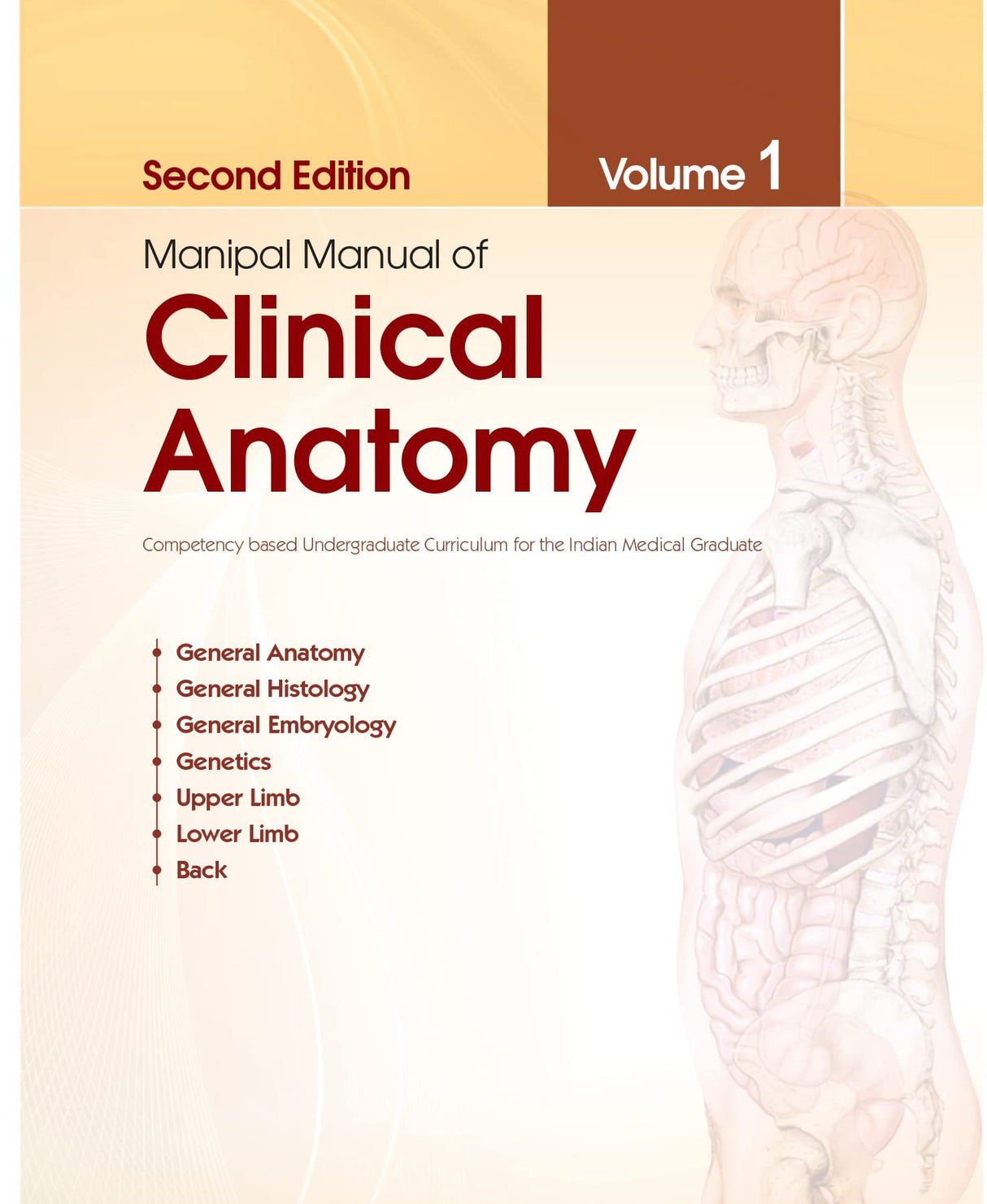 MANIPAL MANUAL OF CLINICAL ANATOMY 2ED VOL 1 (PB 2023) - Retail Maharaj