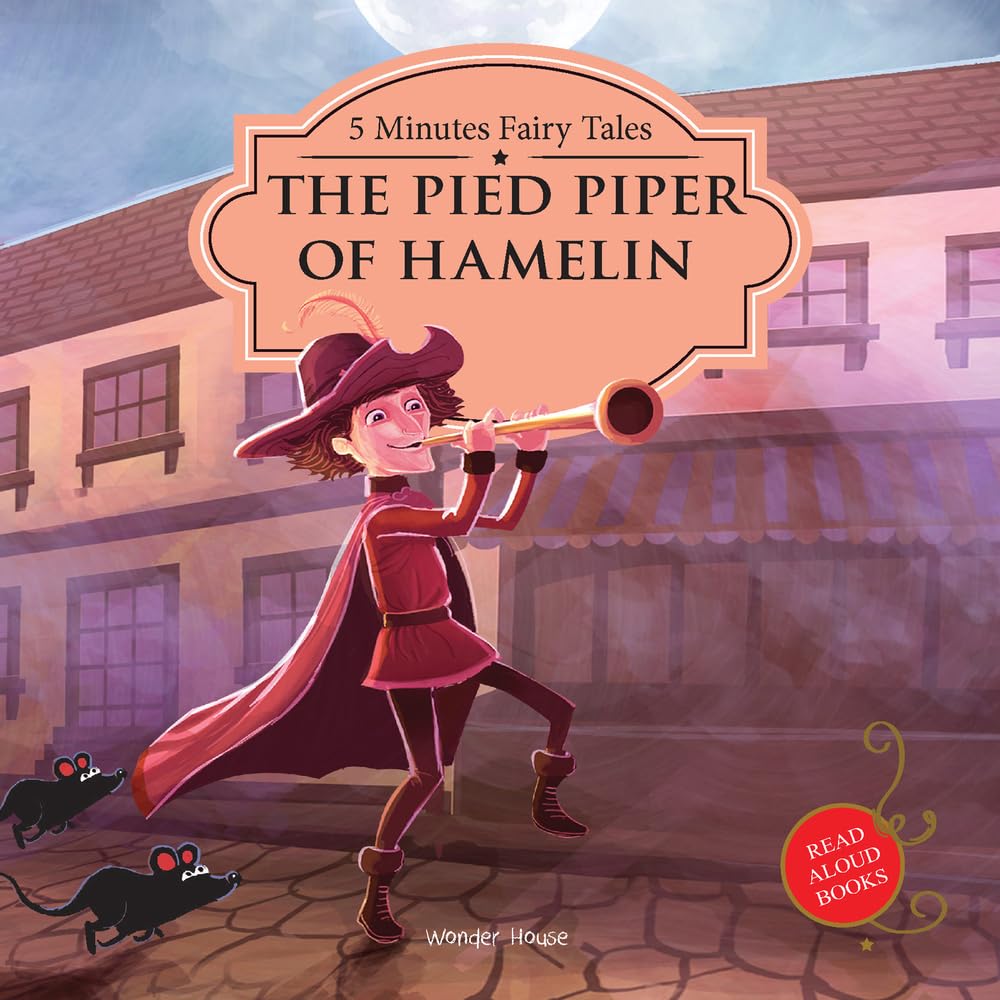 5 Minutes Fairy Tales Piped Piper of Hamelin: Abridged Fairy Tales For Children - Retail Maharaj