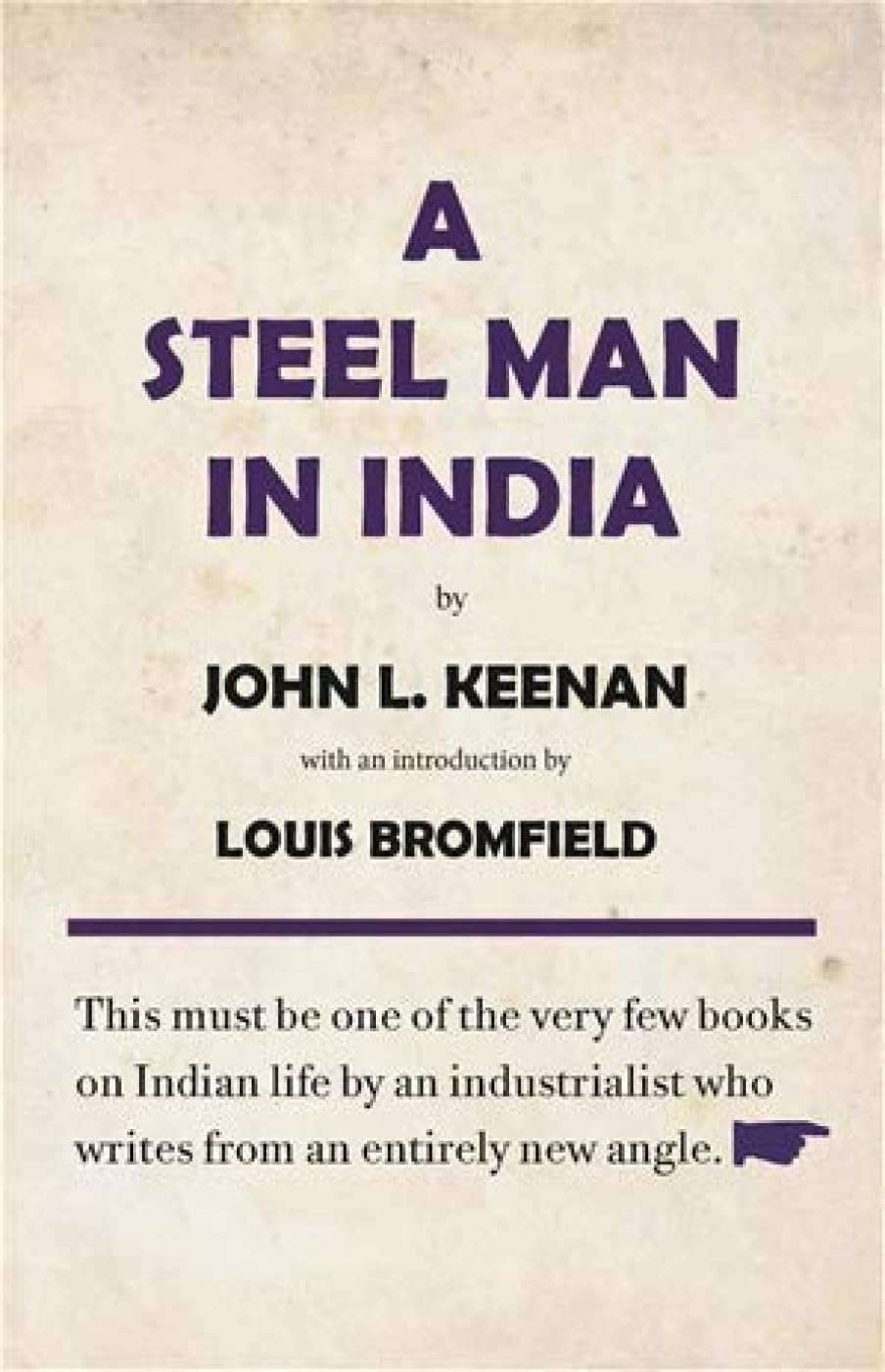 A STEEL MAN IN INDIA - Retail Maharaj