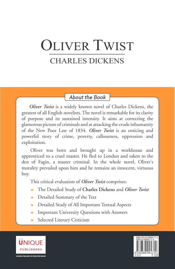 Oliver Twist - Retail Maharaj