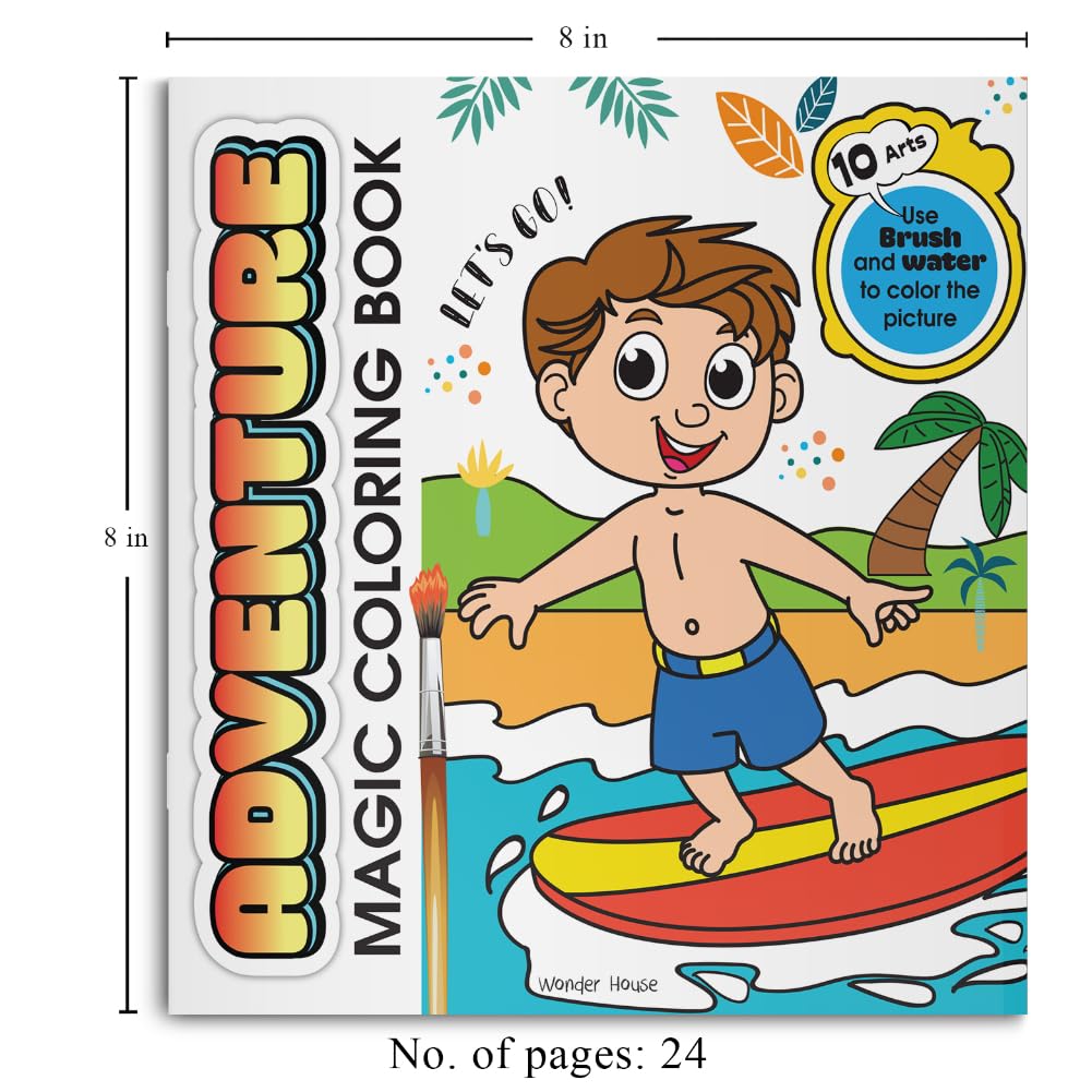 Adventure Magic Coloring Book - Retail Maharaj