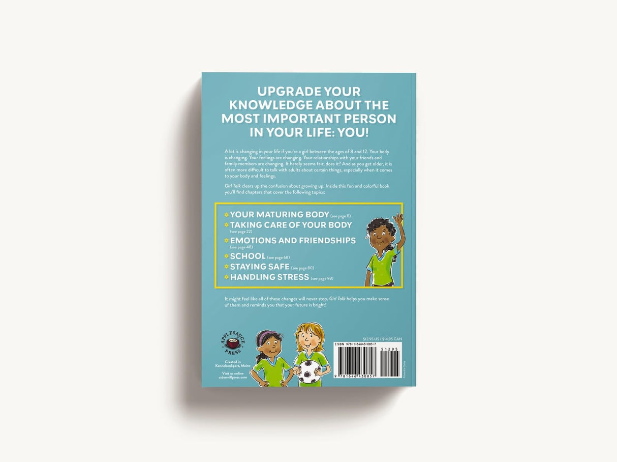 Girl Talk: The Ultimate Body & Puberty Book for Girls! - Retail Maharaj