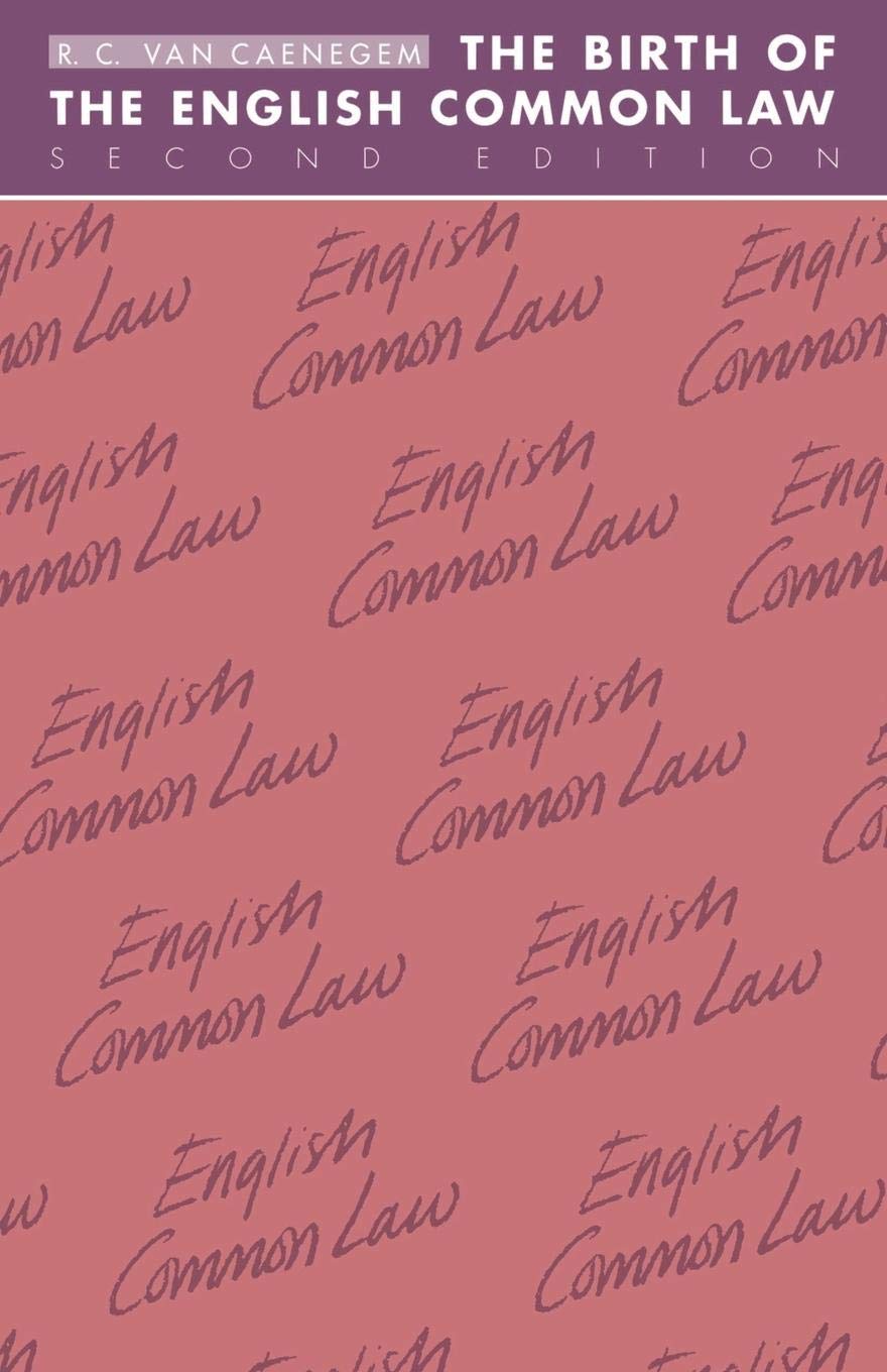 The Birth of English Common Law (Cambridge Paperback Library) - Retail Maharaj