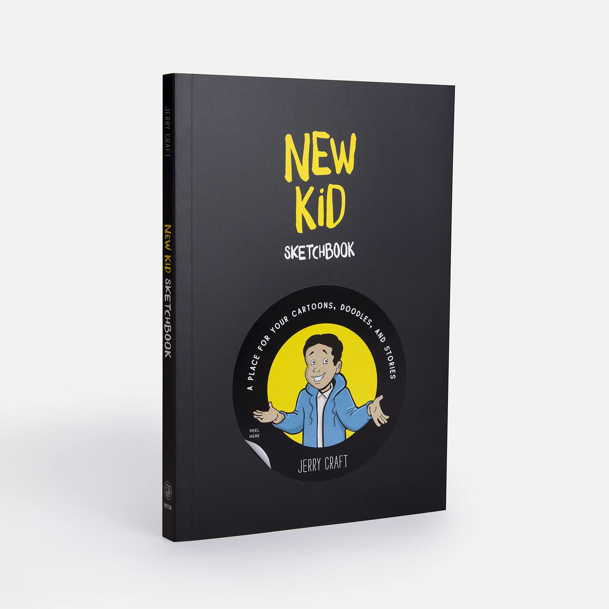 New Kid Sketchbook: A Place for Your Cartoons, Doodles, and Stories - Retail Maharaj