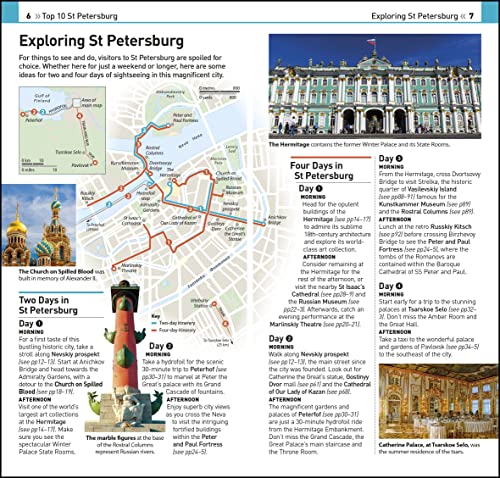DK Eyewitness Top 10 St Petersburg (Pocket Travel Guide) - Retail Maharaj