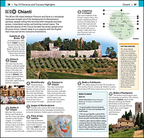 DK Top 10 Florence and Tuscany - Retail Maharaj