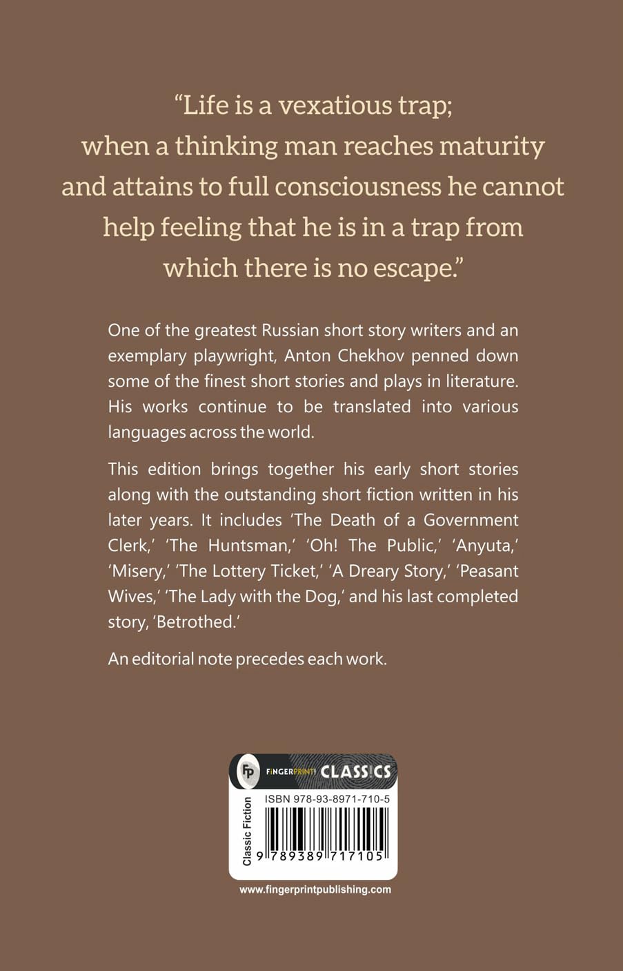The Greatest Short Stories of Anton Chekhov: A Collection Of Fifty Stories - Retail Maharaj