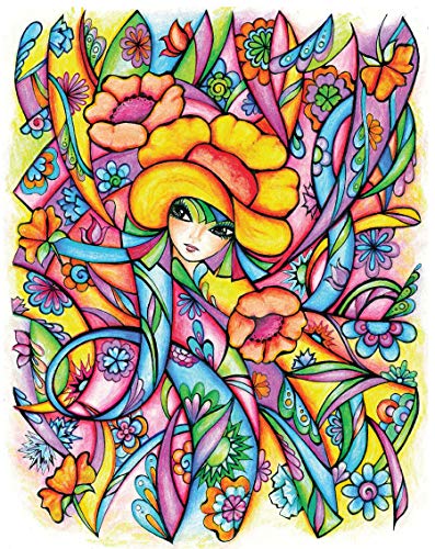 Adatto-Creative Haven Fanciful Faces Cb - Retail Maharaj
